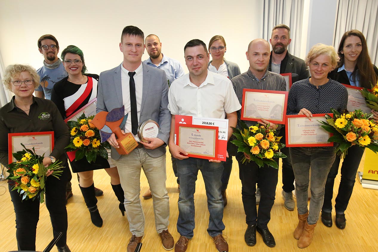 Preisträger ExistenzGründerPreis 2018