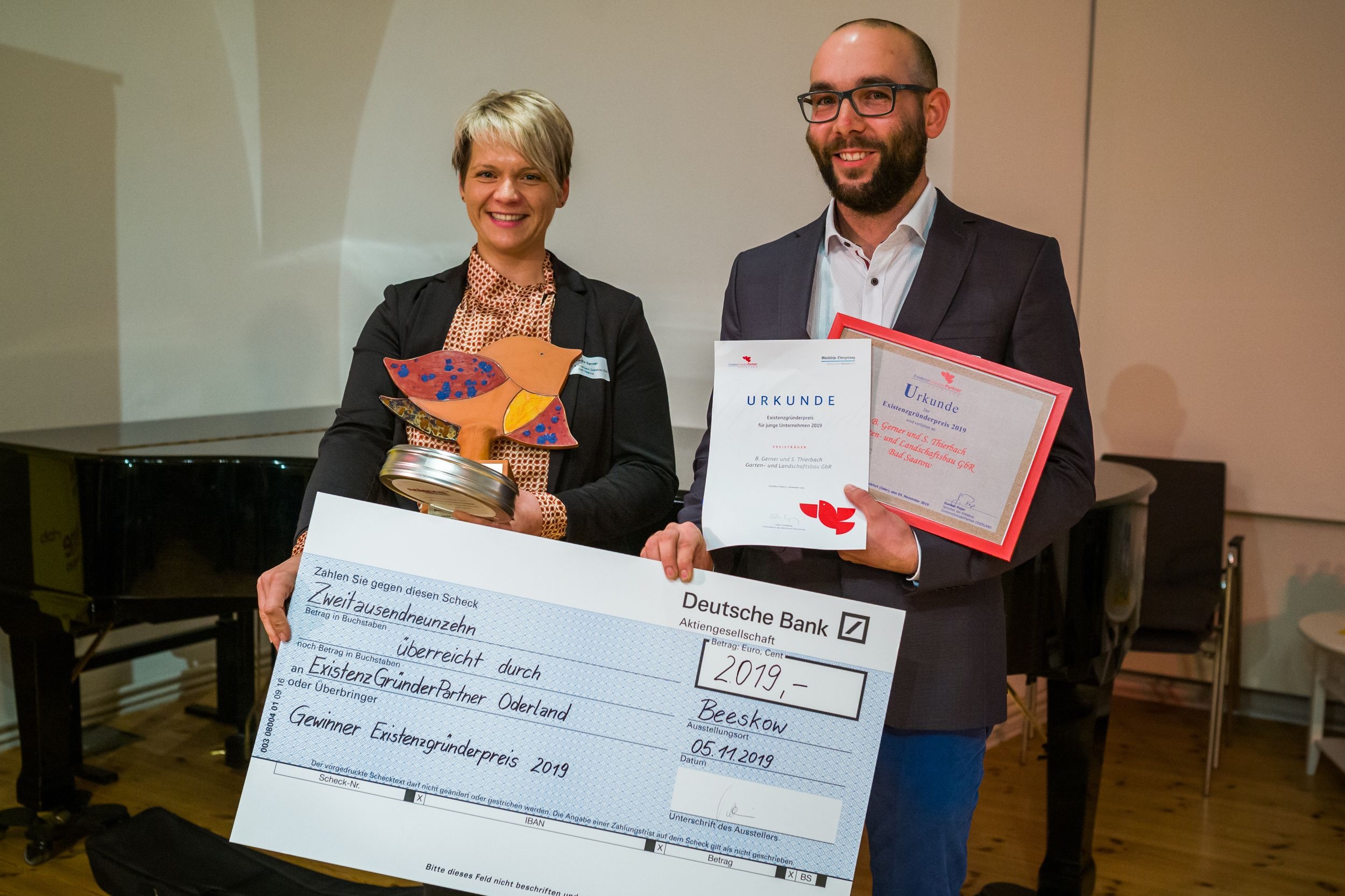 Preisträger ExistenzGründerPreis 2019